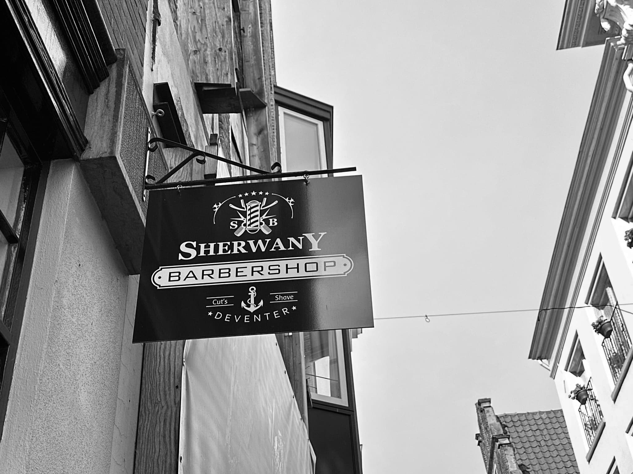 Sherwany Barbershop & Studio – indruk van de zaak in Deventer
